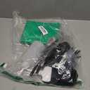 Melphoe 25Pcs Mini Garden Hand Transplanting Succulent Tools Set, 39.4" Thickened Repotting Mat & Plant Tag, Miniature Planting Indoor Fairy Care, Potting, Cactus, Houseplant Bonsai Tool Kit (Black)