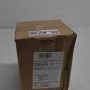 BBTO 36 Pcs Yellow Glitter Christmas Ornament, 2.4 Inch PVC Ball Decorations for Tree, Wreath, Table, Wall, Party