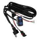 300W Plug & Play Rear Lights Wiring Harness Kit with 14AWG 1 Lead 12V Rocker Switch Replacement for Polaris RZR General Ranger (300W 14AWG 1 Lead 12V)
