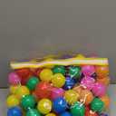 Hovenlay Ball Pit Balls Phthalate Free BPA Free Crush Proof Plastic - 7 Bright Colors in Reusable Play Toys for Kids with Storage Bag