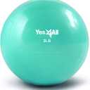 Yes4All Weighted Toning Balls for Exercise, Soft Medicine Balls for Exercise, Pilates, Yoga, Balance, Flexibility (G. 3lb - Mint)