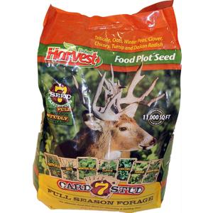 Evolved Harvest 7 Card Stud Adaptive Food Plot Seed - Full Season High-Protein & Minerals Forage for Deer