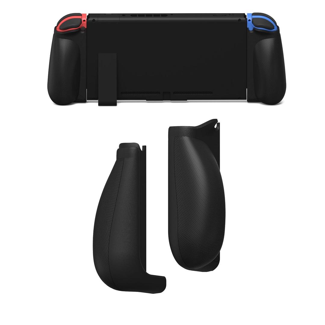 IFYOO SGSX1 Ergonomic Grip Compatible with Switch Joycon Controller, Grip Case Compatible with Joy Con - Black