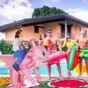 Axolotl Inflatable Costume Halloween Blow Up Costume adult axolotl costume for Holiday Party Cosplay Pink (Pink)