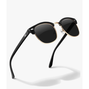 livho Rimless Trendy Polarized Sunglasses Men Women, Retro Sun Glasses for Men Women 2025, Semi Rimless UV Protection Shades