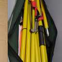 Pole Saws for Tree Trimming, 7.3-27 ft Extendable Tree Trimmers Long Handle Pruner, Sharp Steel Blade and Scissors High Branches Trimming, Tree Pruner, Tree Saw (7.3-27 ft with Scissors)