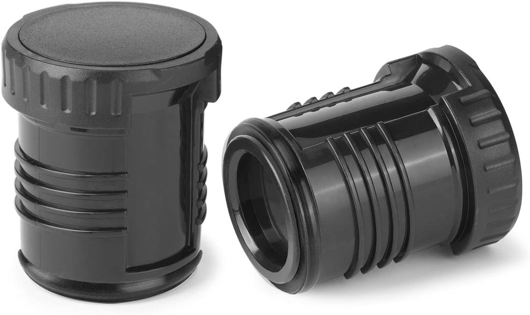 Replacement Stopper,2 Pack Black Water Leakage Prevention Stopper Compatible With Stanley Classic Stainless Steel Vacuum Bottle(1.1 QT/1.5QT/2 QT)