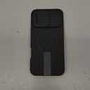 SURITCH for iPhone 16 Pro Max Case with Magnetic Camera Slide Cover and Adjustable Kickstand, Compatible with MagSafe, Shockproof Bumper Case Slim Protective Cover 6.9 Inch, Black