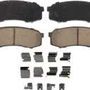 Wagner QS ZD606 Disc Brake Pad Set, Chamfered Edges for Smooth, Quiet Stops, Fits 20032024 Toyota 4Runner
