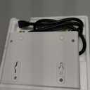 Electric Tankless Water Heater 110V, Instant Hot Water with Auto Temp Control & Self-Check, Mini Design for Bathroom Kitchen (3KW Snow White)