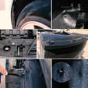 GOOACC - GRC-33 240PCS Bumper Retainer Clips Car Plastic Rivets Fasteners Push Retainer Kit Most Popular Sizes Auto Push Pin Rivets Set -Door Trim Panel Fender Clips for GM Ford Toyota Honda Chrysler