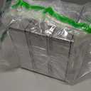 BINO | Clear Stackable Storage Drawers, Small - 3 Pack | Clear Storage Drawers with Built-In Handles | Durable Plastic Organizer Drawer | Modular Stackable Drawer Acrylic Organizer