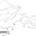 Dorman 919-052 Brake Hydraulic Line Compatible with Select Dodge Models (Made in USA)