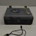 CD Player with Built-in Speakers Bluetooth Retro Portable CD Players for Home Music Player with Remote Control Headphone Jack Walnut Brown