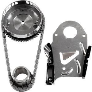 ECCPP Timing Chain Kit Fits for Ram 1500, for Chrysler for Dodge, w/Timing Chains Crank Sprocket Tensioner Rail (timing chain 86 Links 4pcs)