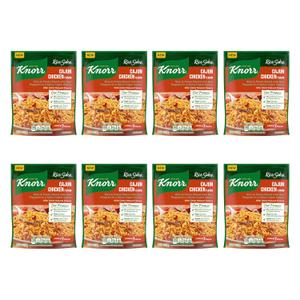 Knorr Rice Sides Cajun Chicken Flavor Rice 8 ct for a Delicious + Quick Side Dish, with 100% U.S. Grown Rice + No Artificial Flavors or Preservatives, 5.8 oz