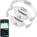 E-FENCE 2 Pack 3-in-1 GPS Dog Tracker/Training Collar/Electronic Fence Wireless Electric Collar Fence for Dogs,Adjustable Irregular Boundary,Pet Containment System,Outdoor Use Only