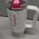 STANLEY Quencher ProTour Flip Straw Tumbler with Leakproof Lid | Built-In Straw & Handle | Cupholder Compatible for Travel | Insulated Stainless Steel Cup | BPA-Free (30 Ounces, Frost Lovely)