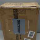 GREENSTELL Small Vanity Stool Chair with Storage and Folding Back, 13.4" x 15" x 30" Square Faux Fur Soft Ottoman, 4 Metal Legs with Anti-Slip Feet, Furry Padded Seat for Makeup, Bedroom, Black