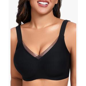 Gailife Crossover Bras for Women No Underwire Wireless Bralettes Seamless Supportive T Shirt Everyday Bras L