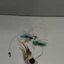 Interactive Cat Toy Bug Toys for Cats 4 Realistic Flying Bugs Cat Wand (4PC Insects Refills)