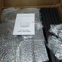 VIODAIM Solar Post Cap Lights 4x4 5x5 6x6, Waterproof Firefly, 12-Pack
