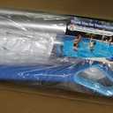 Pool Vacuum for Above Ground Pool, 1427 GPH Powerful Stable Suction, Telescopic Pole up to 90.7", 1H Runtime, Cordless Pool Vacuum for Inground Pools, Extra-Large Filter, Ideal for Leaves/Sand/Debris