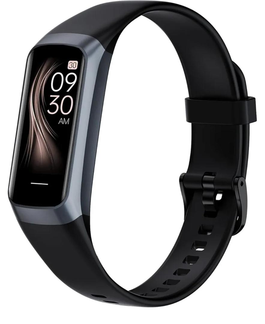 Fitness Tracker with 24/7 Heart Rate Blood Oxygen Sleep Monitor,Activity Tracker with 1.1" AMOLED Touch Color Screen, Multiple Sport Modes Step Counter,IP68 Waterproof for Women Men