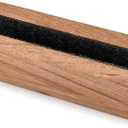 EDHAS Laptop Holder Acacia Wood Vertical Laptop Stand for Desk Compatible with Apple MacBook, Microsoft Surface, Gaming Laptops, IPad, Tablets (8" x 2.3" x 2.5")