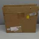 Anbte Folding Camping Table with Storage Net, Pure Black Aluminum 2ft Picnic Table 23.2" x 16" Outdoor Table Adjustable Height Max 27.5", Lightweight, Waterproof, Portable Handle for Travel Cooking