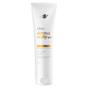 Dove Derma Scalp Conditioner 1 ct Dandruff & Itch Relief for 100% Flake-Free* & Smooth Hair, with Niacinamide & Glycerin, 9 oz