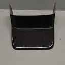 Vehicle Interior Decal Car Rear Air Vent Cover Anti-Kick Panel Trim Interior Accessories for Toyota Land Cruiser Prado 250 LC250 2024 2025(Carbon Fiber,Lower)