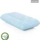 MALOUF Zoned Dough Gel-Infused Memory Foam Bed Pillow, Queen-Mid Loft