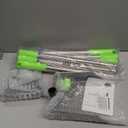 TOOGE Pooper Scooper, Dog Pooper Scooper Long Handle Stainless Metal Tray and Rake for Medium Small Dogs Heavy Duty Pet Supplies to Use for Grass, Dirt or Gravel