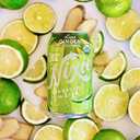 Nixie Organic Lime Ginger Sparkling Water 8 Pack, 12 FZ (EXP 09/19/27)