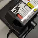 Under Desk Elliptical Machine, Electric Elliptical Exerciser for Senior, Quiet and Small Electric Seated Pedal for Home with Display Monitor, Remote Control and 12 Adjustable Speeds