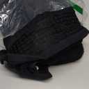 GLAMBURG 100% Cotton 2 Pack Oversized Bath Towel Set 28x55 Inches, Ultra Soft Highly Absorbant Compact Quickdry & Lightweight Large Bath Towels, Ideal for Gym Travel Camp Pool - Black