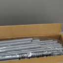 SONGMICS Clothes Drying Rack 4-Tier, Foldable Laundry Drying Rack 68.1-Inch Tall, Stainless Steel, Rolling Clothes Horses, Clothes Airer, Indoor Outdoor Use, Dove Gray ULLR703G01