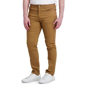 DKNY Men's Pants - 5 Pocket Pants for Men | Stretch Casual Pants for Men Slim Fit Pants - Mens Performance Pants | Comfortable Slim Fit Work Pants for Men | Stretch Cotton Travel Pants for Men Khaki (33W x 29L)