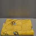 Honeycomb Cute Bee Yellow Blankets for Couch Sofa Bed Fleece Throw Blanket Super Soft Lightweight Warm Gift for Kids Women Indoor Home Decor 40"x30" for Pets