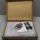 BUSOHA Baby Bottle Organizer  3-Tier Space-Saving Stackable Drawer for Countertop Bottle Drying and Pump Parts Holder for Newborn Supplies with 8 PCS Chalkboard Labels 2 Removable Dividers (10.62" x 8.66" x 14.17", Transparent)