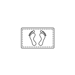 Homewear Ultra Soft Bath Mat Harvest Wishes 17x24"