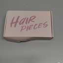 S-noilit Hair Toppers for Women Real Human Hair,3603D Cover Hairs Topper for Women no Bangs Hand-Tied Invisible Upgrade Swiss Base Middle Part Clip in Hairpieces Brown Black 12inch