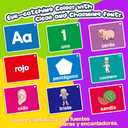 Spanish Flash Cards Toddler Bilingual Baby Cognitive Flashcards, Alphabet, Animals, Numbers, Shapes Colors, First Words, Body Parts,Emotions,Educational Toys Kindergarten Learning Activities