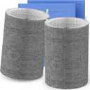 2 Packs Upgraded Mixed Carbon Replacement Filter Compatible with Blueair Blue Pure 411i Max & 411a Max Air Purifier, Part NO. Blue Pure F4MAX, Activated Carbon Filter
