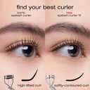 Shu Uemura Iconic Eyelash Curler, Achieve Precise Control and Long-Lasting Curl - Includes Silicone Replacement Pad. Professional Makeup Artist Tool for All Eye Shapes