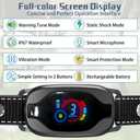 Screen Barking Device Charging Waterproof Pet Shock Collar Automatic Barking Intelligent Barking Manufacturers