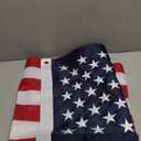 American Flags for Outside 3x5 Ft, Heavy Duty Outdoor US Flag with Waterproof Embroidered Stars, Sewn Stripes & Brass Grommets for High Wind, UV Fade Resistant