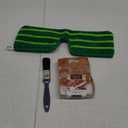 25.4mm Black Natural and Polyester Pastry Brush AND 24 Packs Beeswax Tealight Candles AND Mop Refills Compatible for Libman Freedom Spray Mop Replacement Head - Machine Washable Microfiber Heads,