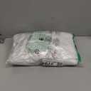 10x10ft Wrinkle Free White Backdrop Curtain for Parties Soft Fabric Drapes Wedding White Curtain Backdrop for Birthday Party Decorations Background for Photography 5x10ft, 2 Panels